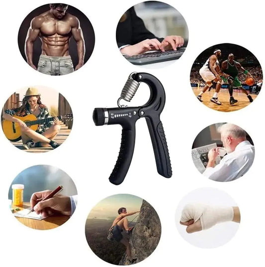 Adjustable Hand Grip Strengthener – Boost Your Grip & Arm Power!