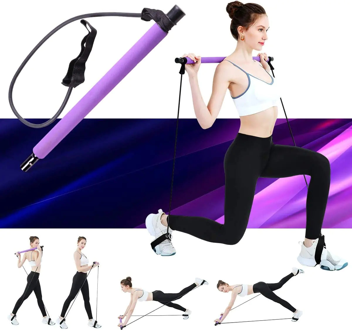 Pilates Bar Kit – Full-Body Workout Anywhere