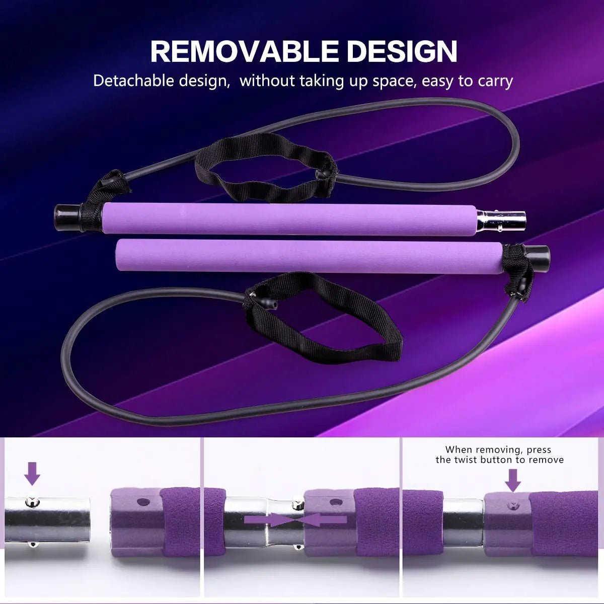 Pilates Bar Kit – Full-Body Workout Anywhere