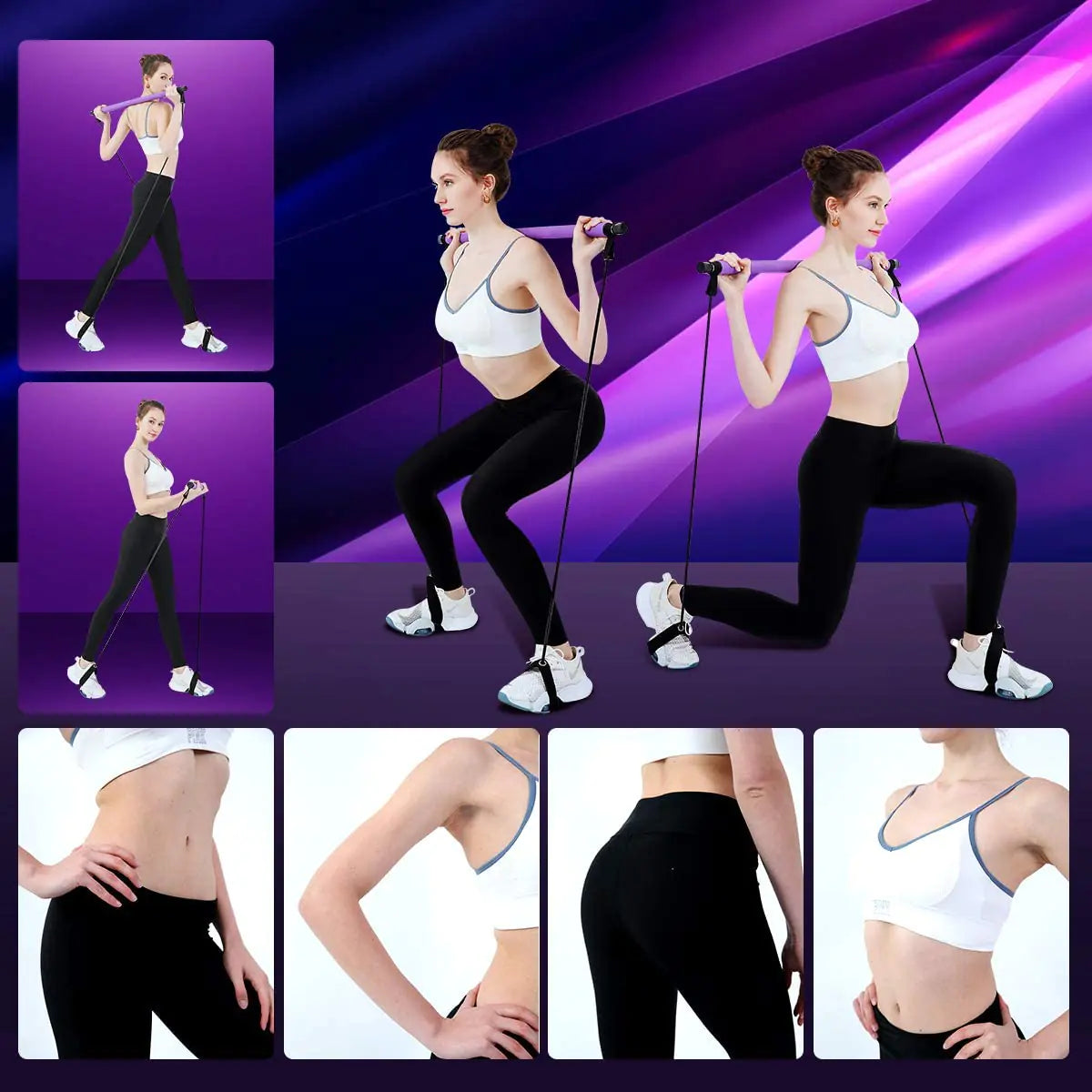 Pilates Bar Kit – Full-Body Workout Anywhere