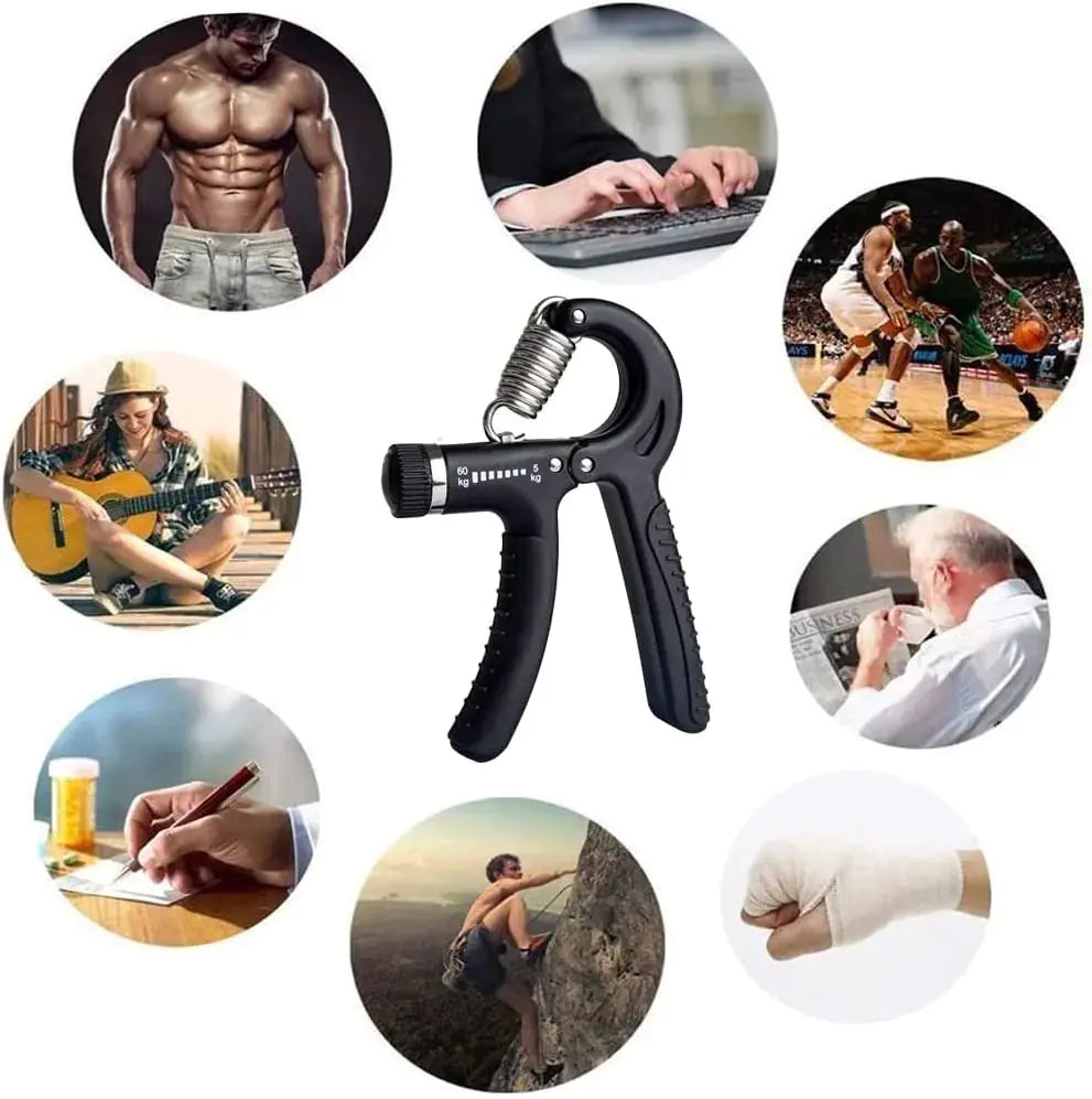 Adjustable Hand Grip Strengthener – Boost Your Grip & Arm Power!